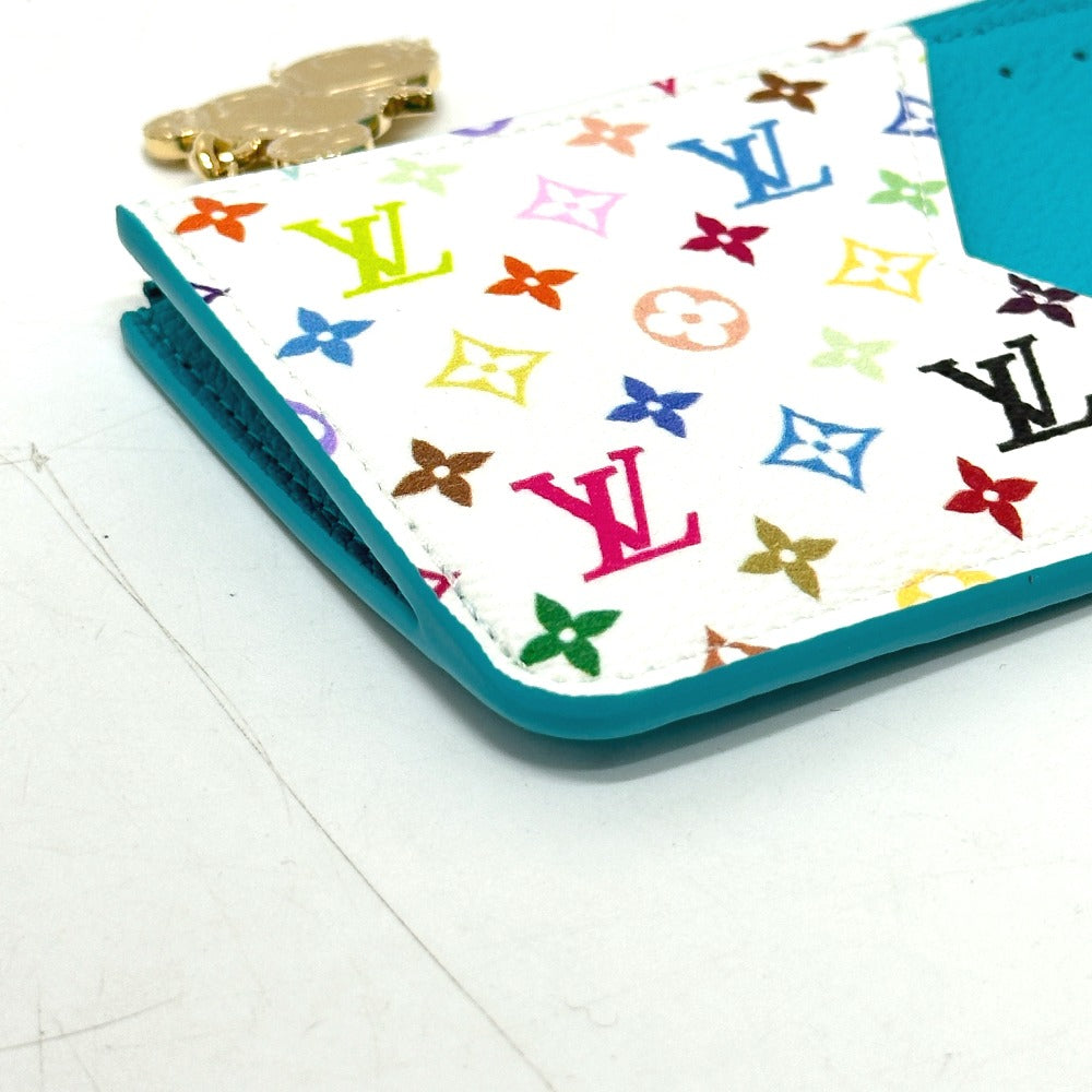 LOUIS VUITTON Coin case M14171 Monogram multicolor canvas multicolor Takashi Murakami LV × TM Card Case Porto Carte Romy