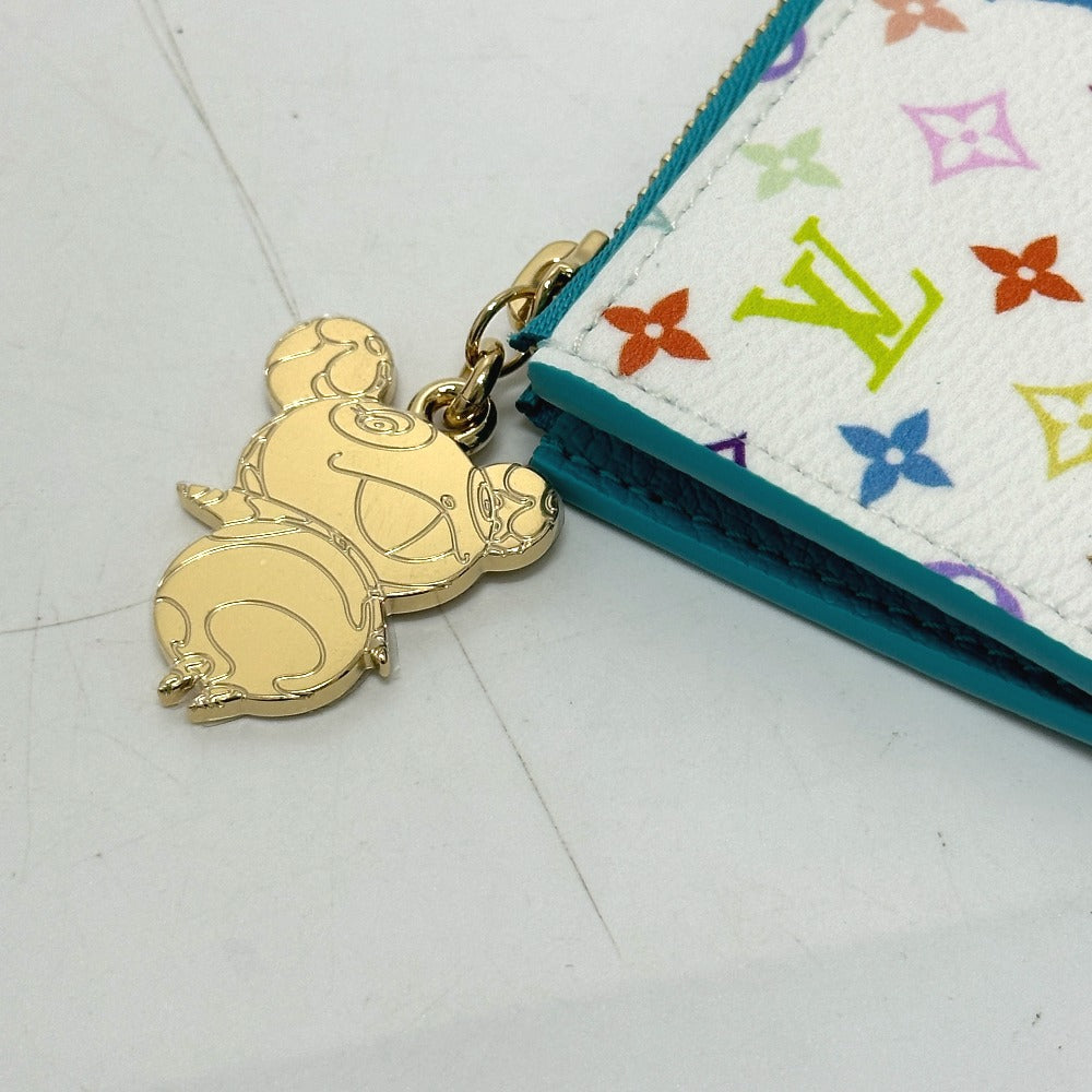 LOUIS VUITTON Coin case M14171 Monogram multicolor canvas multicolor Takashi Murakami LV × TM Card Case Porto Carte Romy