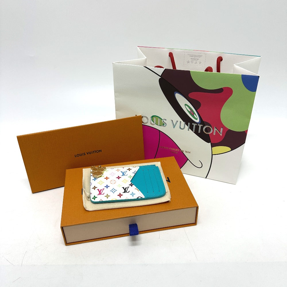 LOUIS VUITTON Coin case M14171 Monogram multicolor canvas multicolor Takashi Murakami LV × TM Card Case Porto Carte Romy