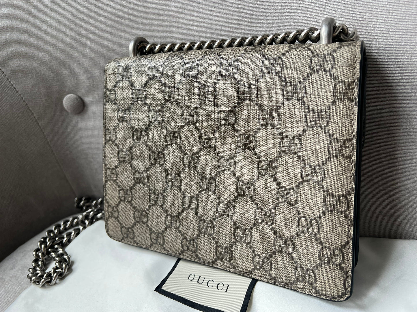Gucci Dionysus GG Supreme Mini Shoulder Bag (RRP £1,700)