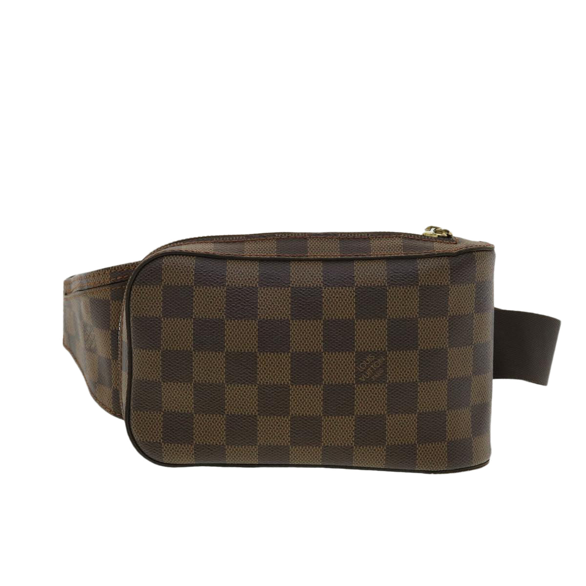 Louis Vuitton Brown Canvas Geronimos shoulder bag