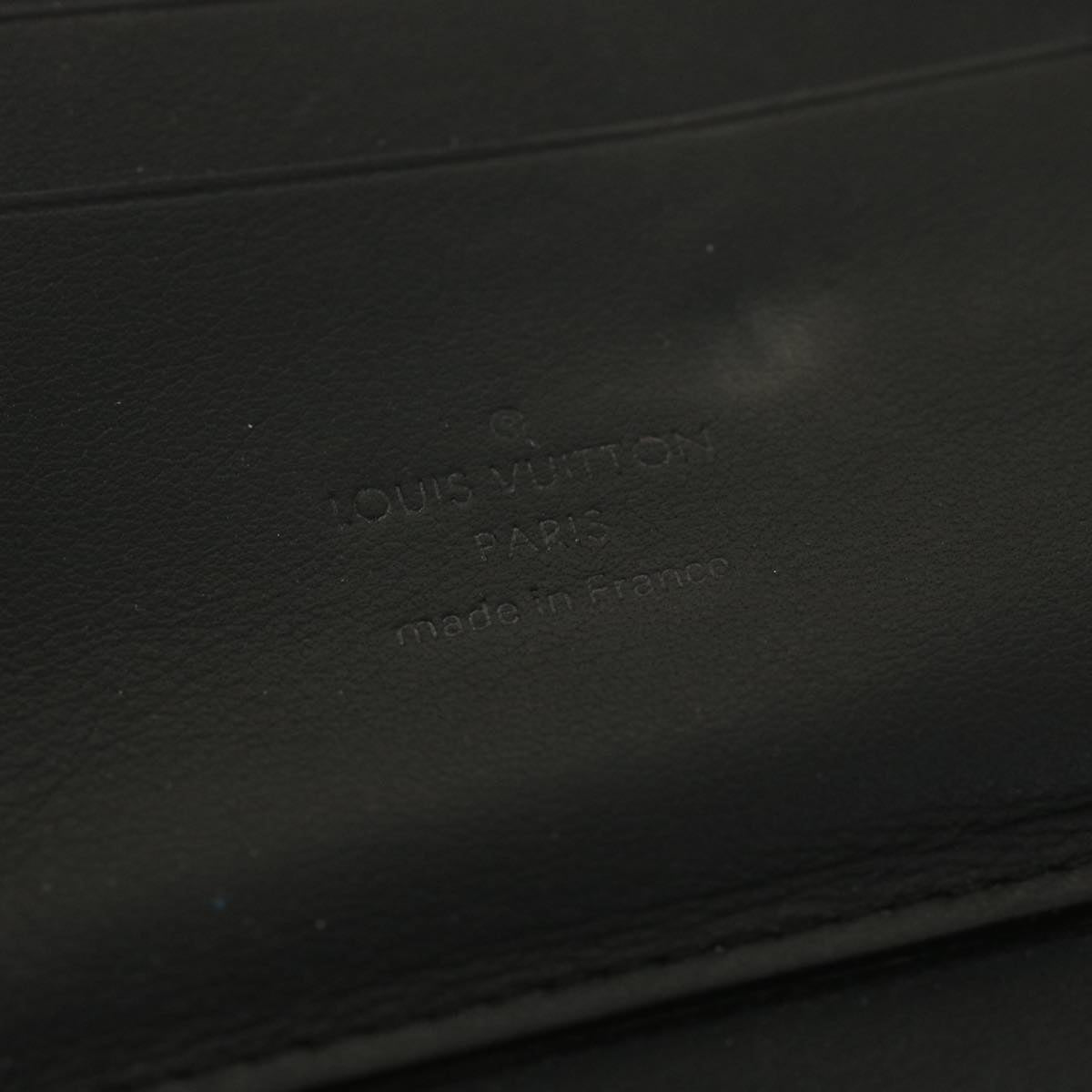 Louis Vuitton Black Leather Zippy wallet wallet accessories