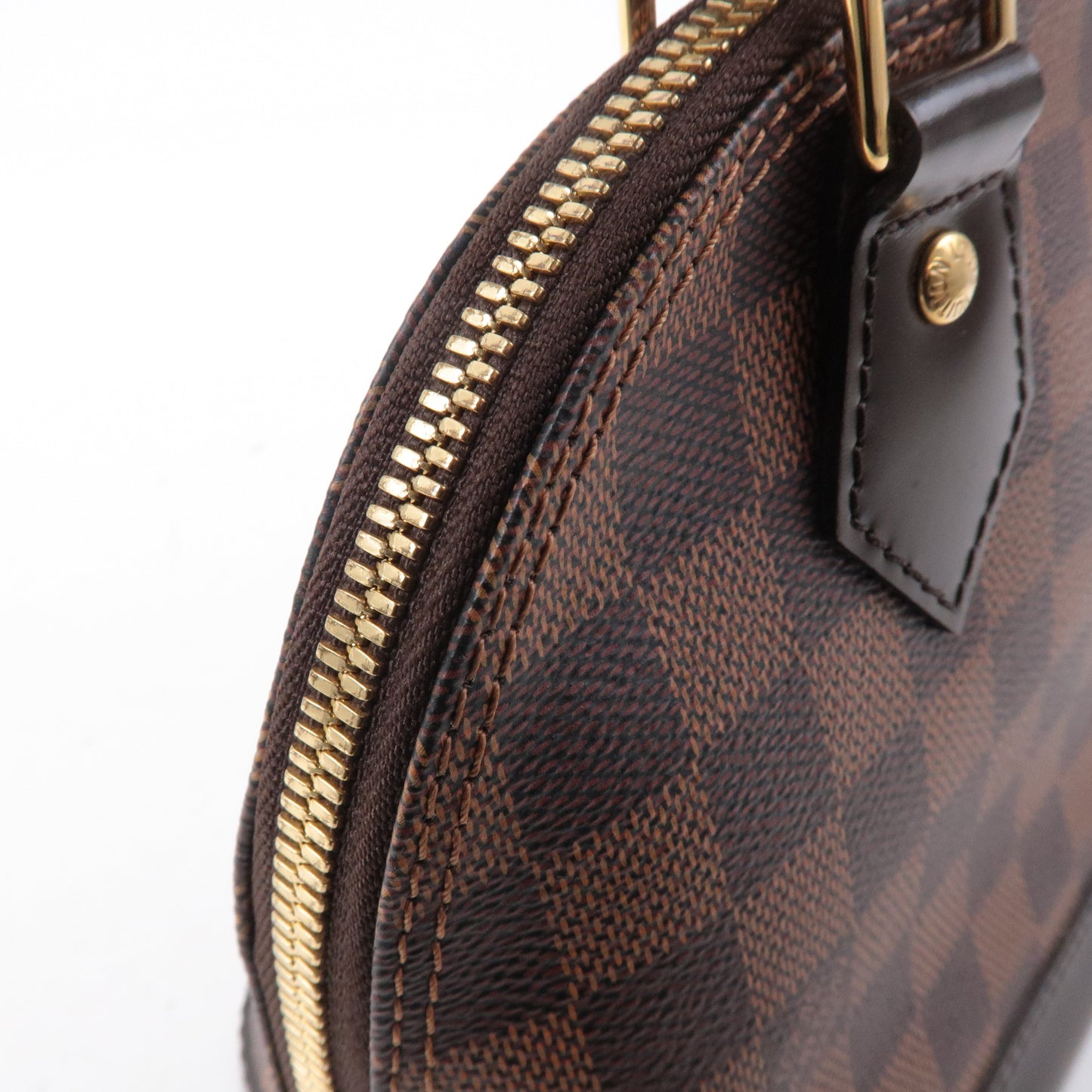 Louis Vuitton Damier Alma BB 2Way Shoulder Bag Hand Bag N41221