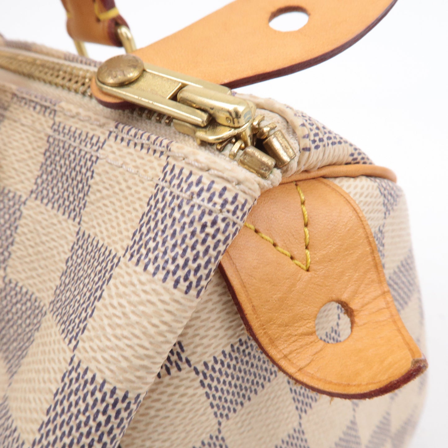 Louis Vuitton Damier Azur Speedy 25 Boston Bag Hand Bag N41371