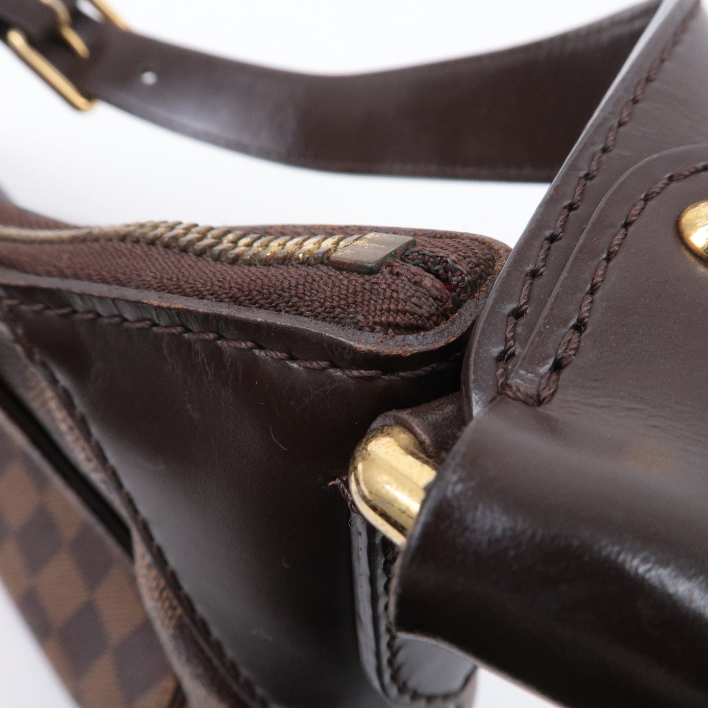 Louis Vuitton Damier Thames PM Shoulder Bag Hand Bag N48180