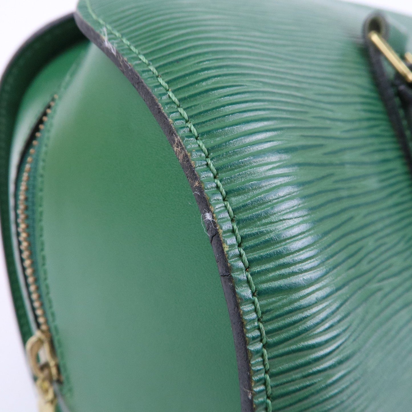 Louis Vuitton Epi Soufflot Hand Shoulder Bag Green M52224