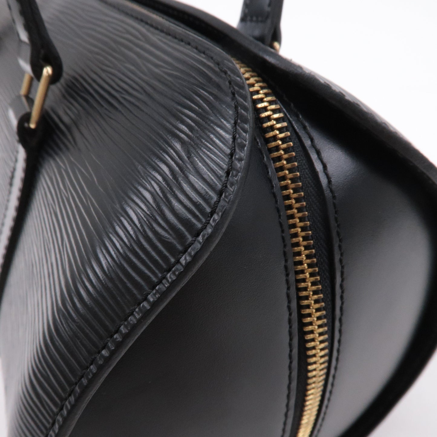Louis Vuitton Epi Soufflot Hand Bag Pouch Noir Black M52862