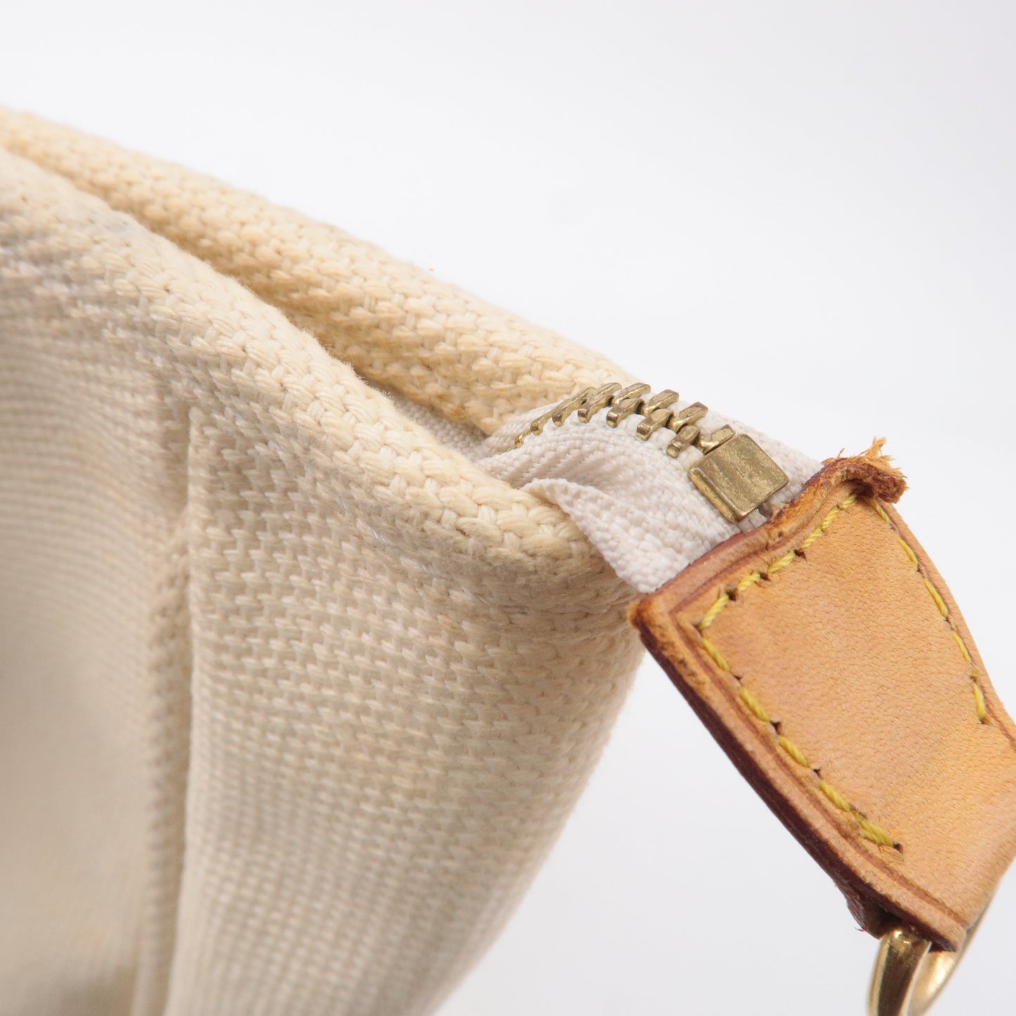 Louis Vuitton Antigua Cabas GM Tote Bag Hand Bag Ecru M40033