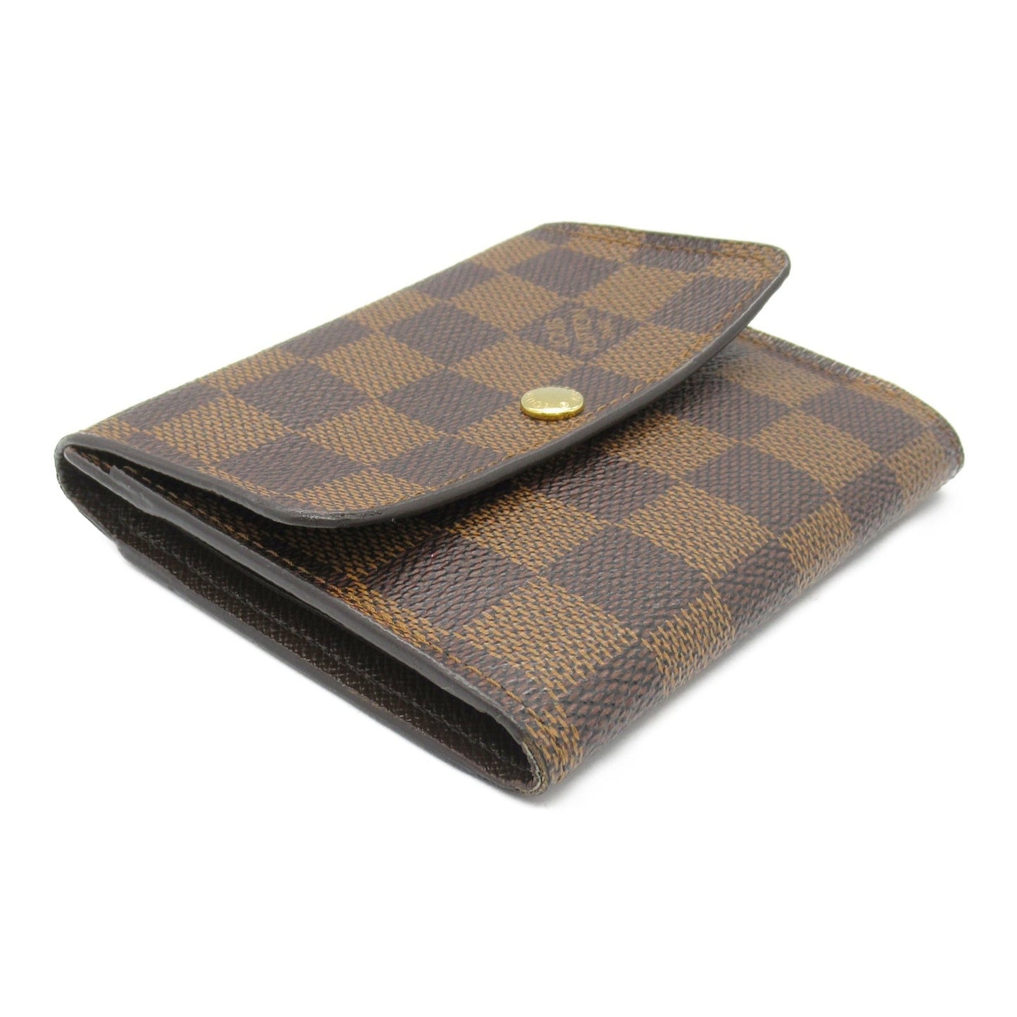 Louis Vuitton  Damier Canvas Coated Canvas Wallet (Tri-Fold)