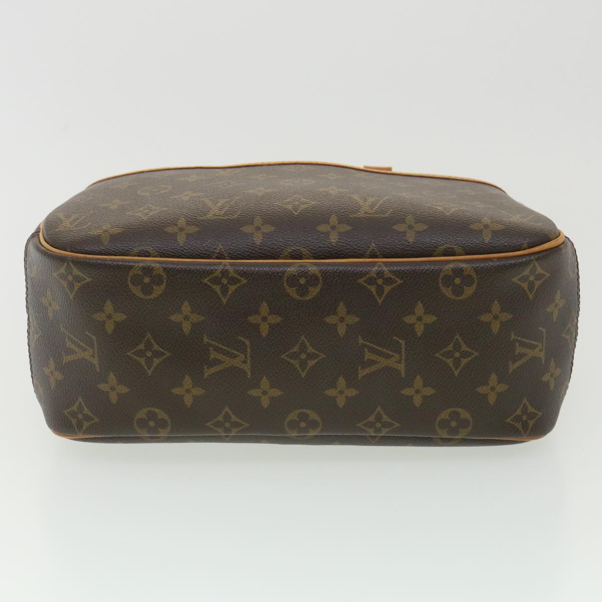 Louis Vuitton Brown Canvas Trouville handbag bag
