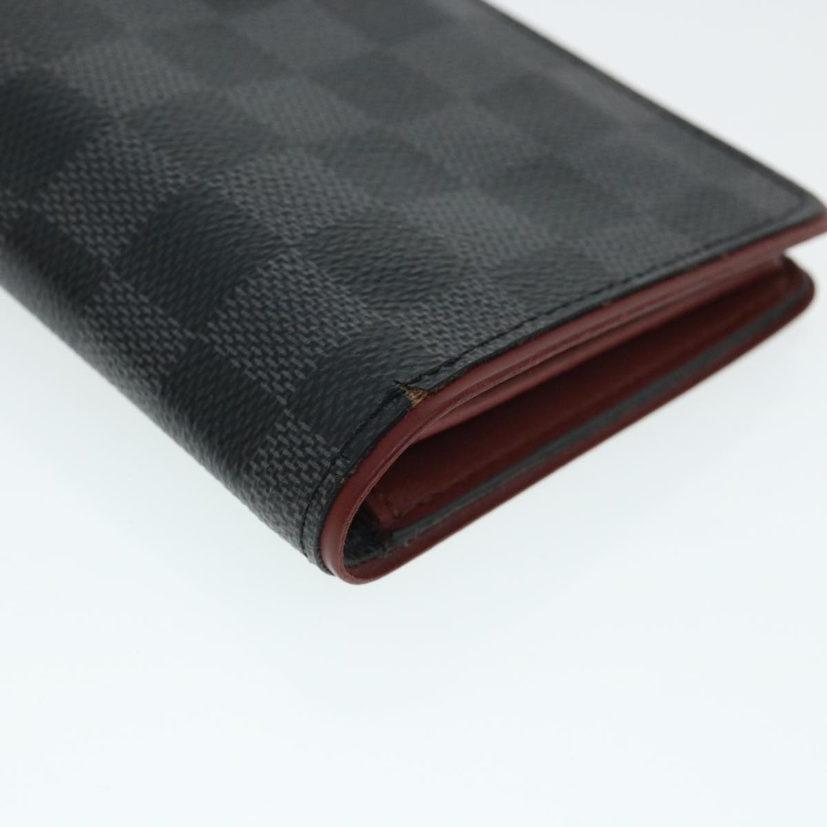 Louis Vuitton Black Canvas Brazza wallet accessories