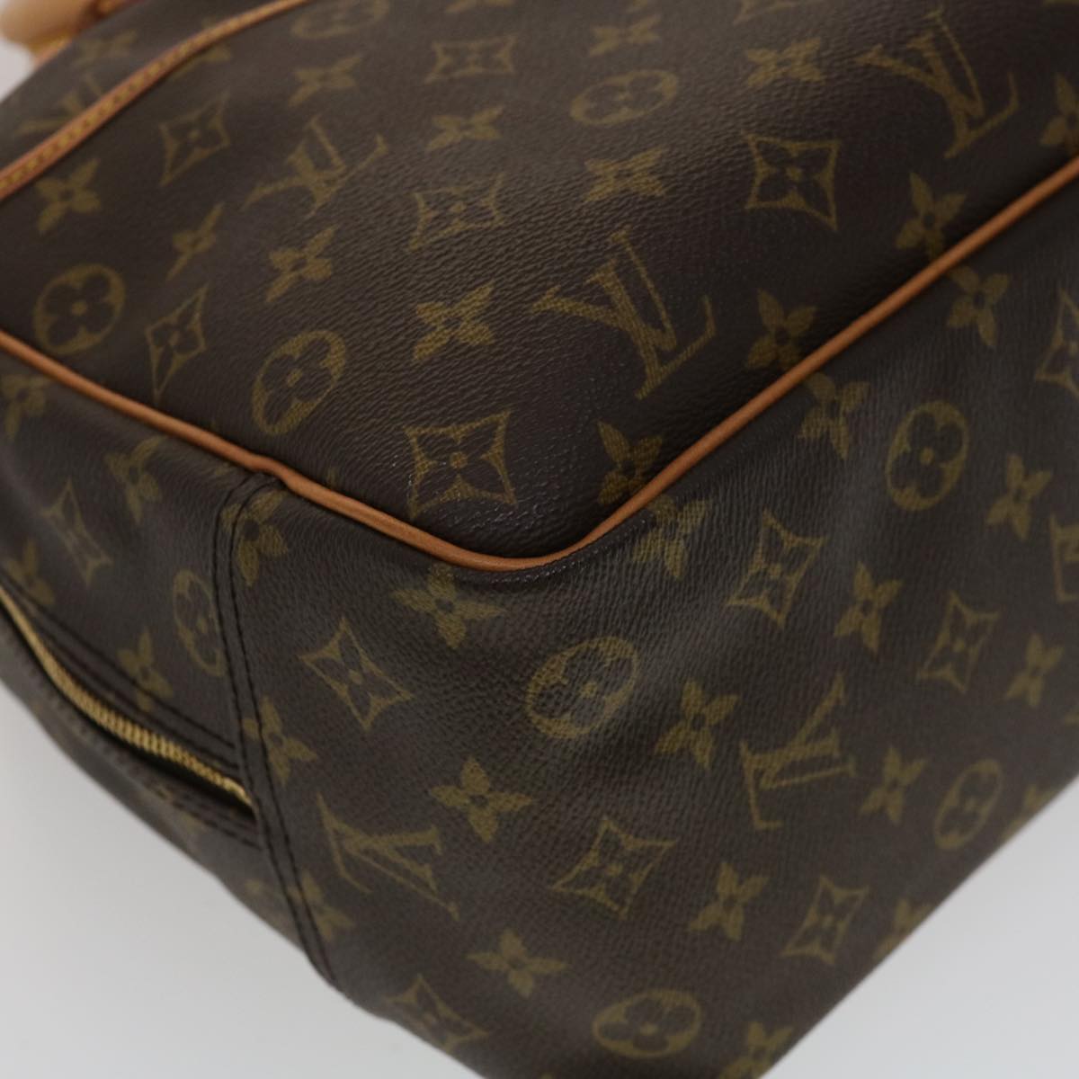 Louis Vuitton Brown Canvas Deauville handbag bag