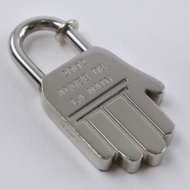 HERMES Cadena Silver Silver 2002 ANNEE DE LA MAIN unisex(Unisex) Used