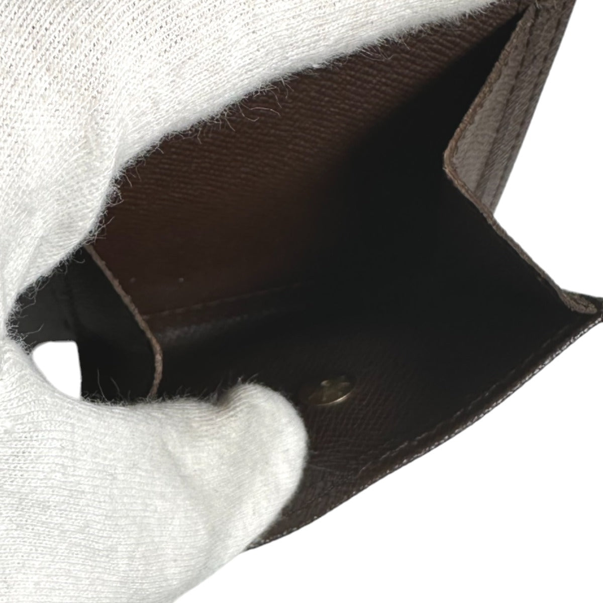 LOUIS VUITTON Bifold Wallet N61675 Damier canvas Brown Bi-fold wallet with card pocket Damier Portefeuille Marco mens(Unisex) Used