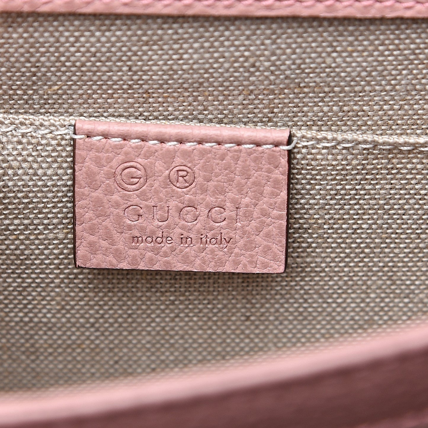 Gucci Interlocking GG Crossbody Bag in Soft Pink