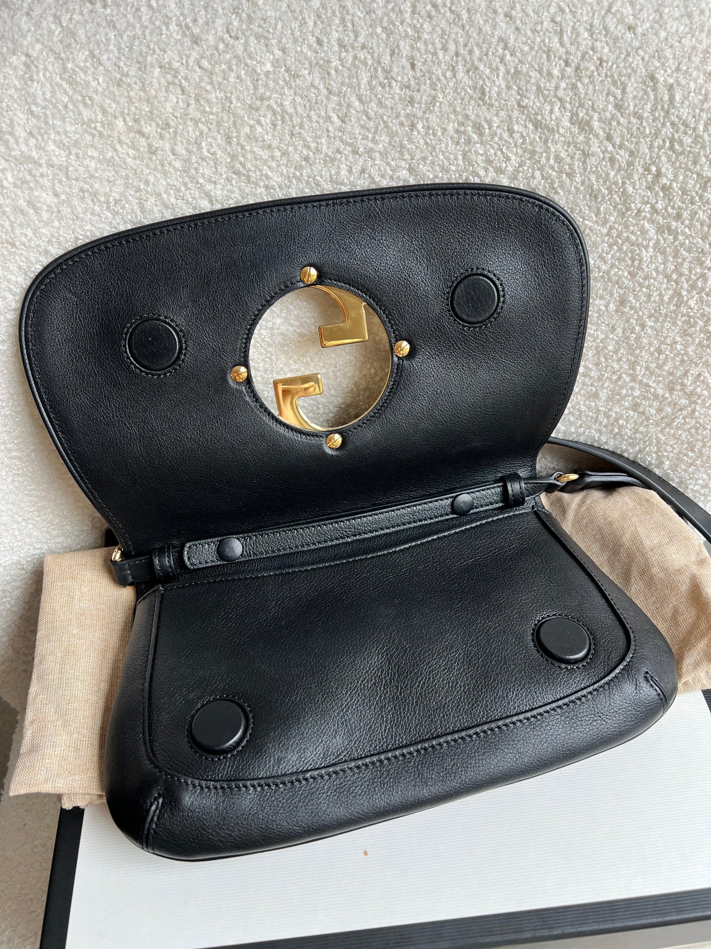 Gucci Black Blondie Shoulder Bag (RRP £2340)
