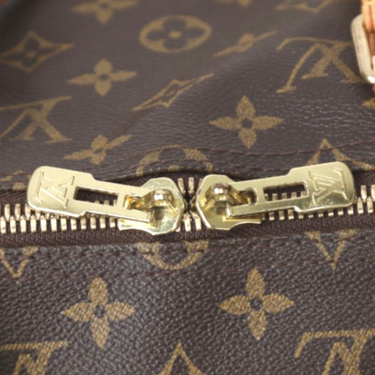 LOUIS VUITTON Boston Duffel bag M41426 Monogram canvas Brown Monogram Discontinued Keepall 50