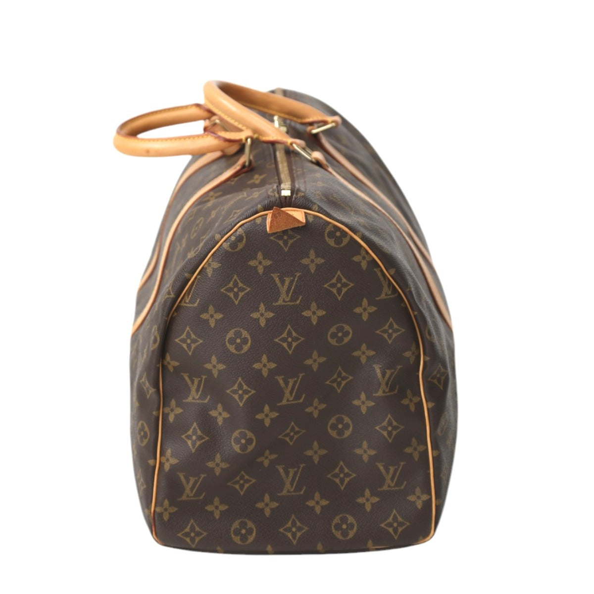 LOUIS VUITTON Boston Duffel bag M41426 Monogram canvas Brown Monogram Discontinued Keepall 50