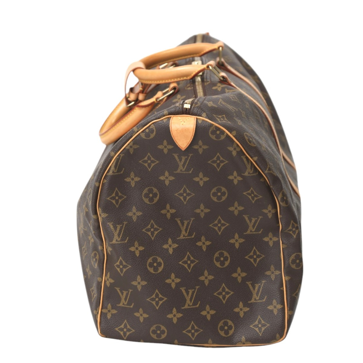LOUIS VUITTON Boston Duffel bag M41426 Monogram canvas Brown Monogram Discontinued Keepall 50