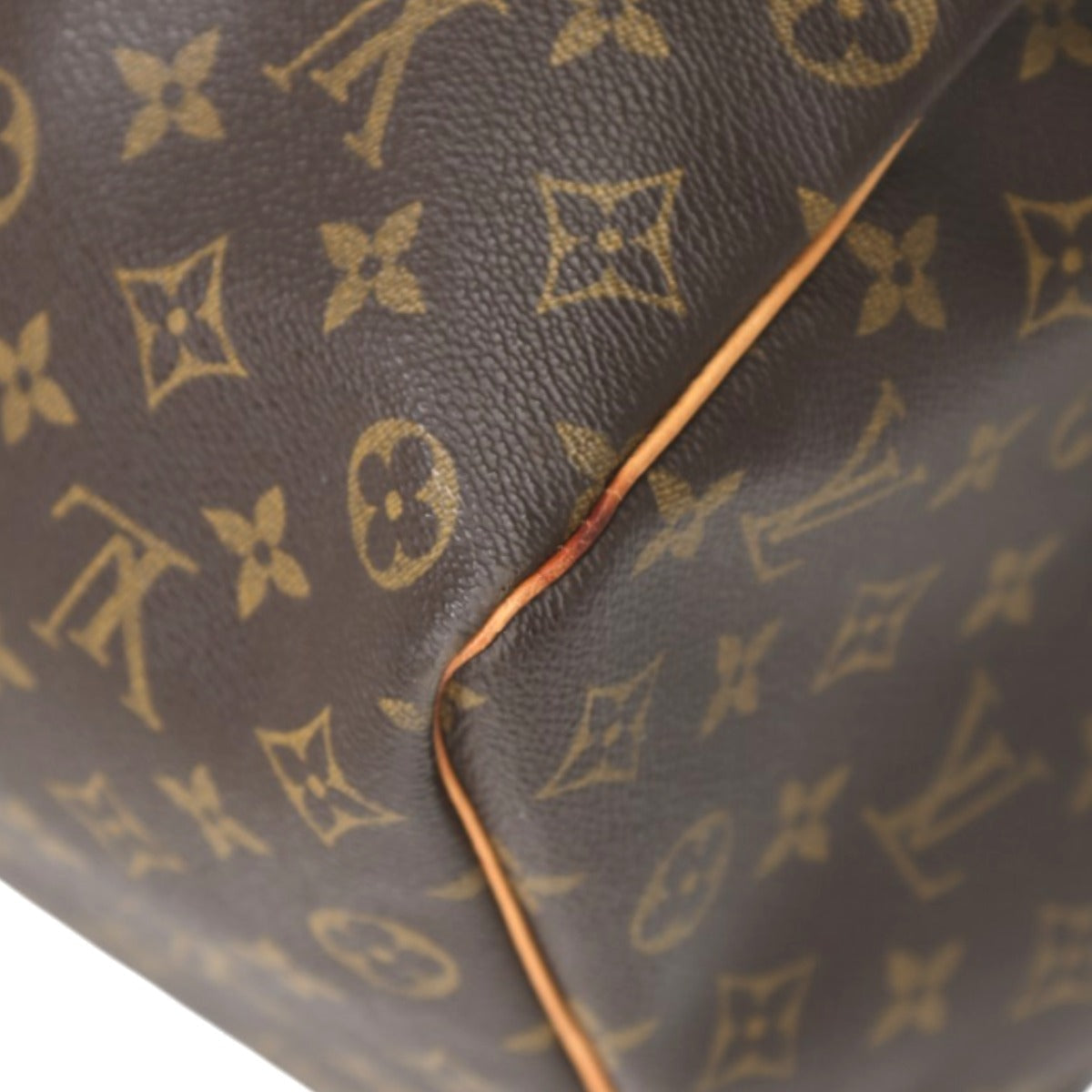 LOUIS VUITTON Boston Duffel bag M41426 Monogram canvas Brown Monogram Discontinued Keepall 50