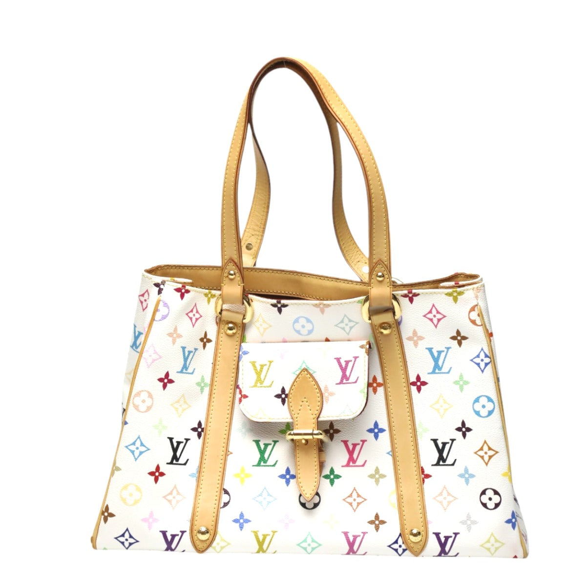LOUIS VUITTON Handbag M40094 Monogram multicolor Bron Handbag Monogram Aurelia MM Women Used