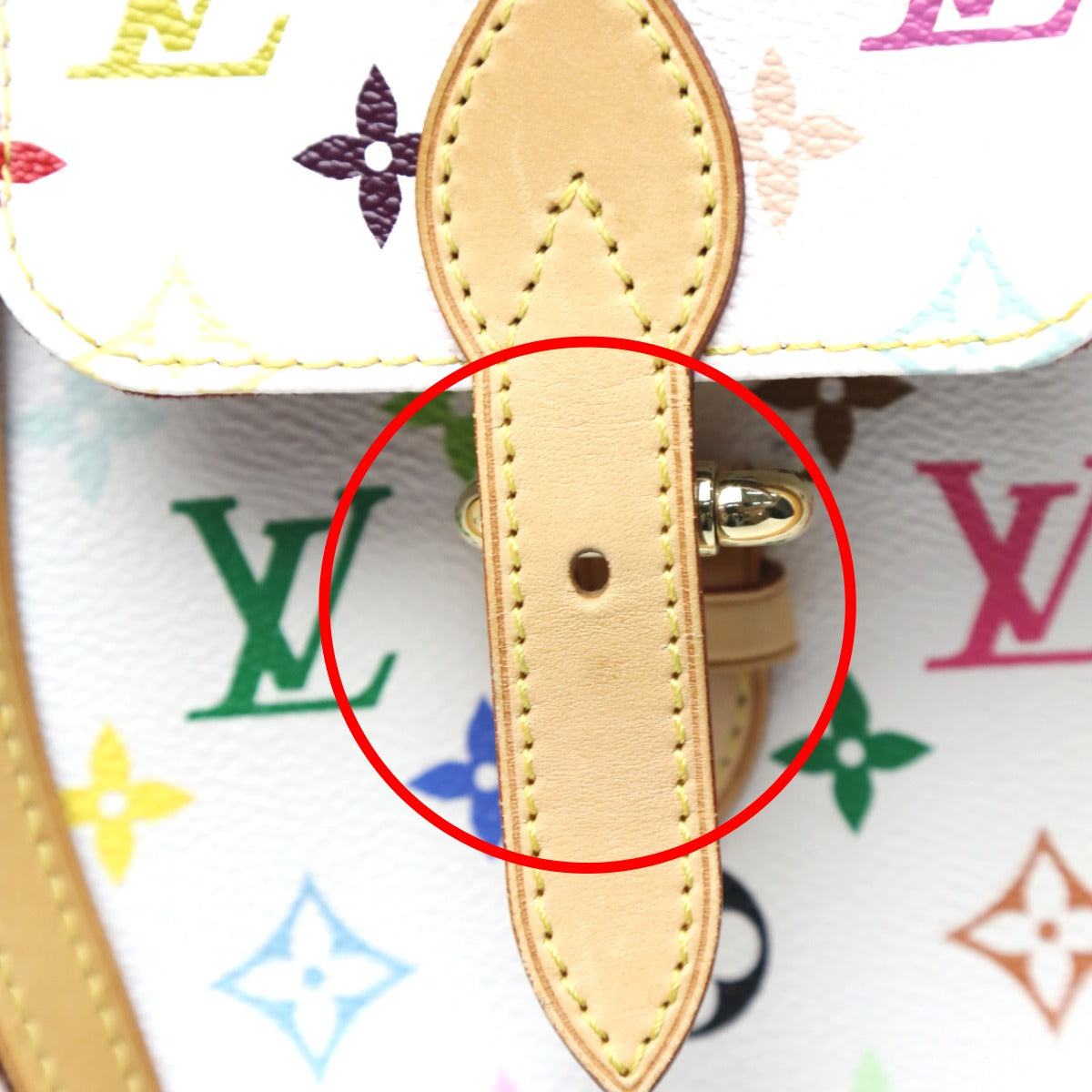 LOUIS VUITTON Handbag M40094 Monogram multicolor Bron Handbag Monogram Aurelia MM Women Used
