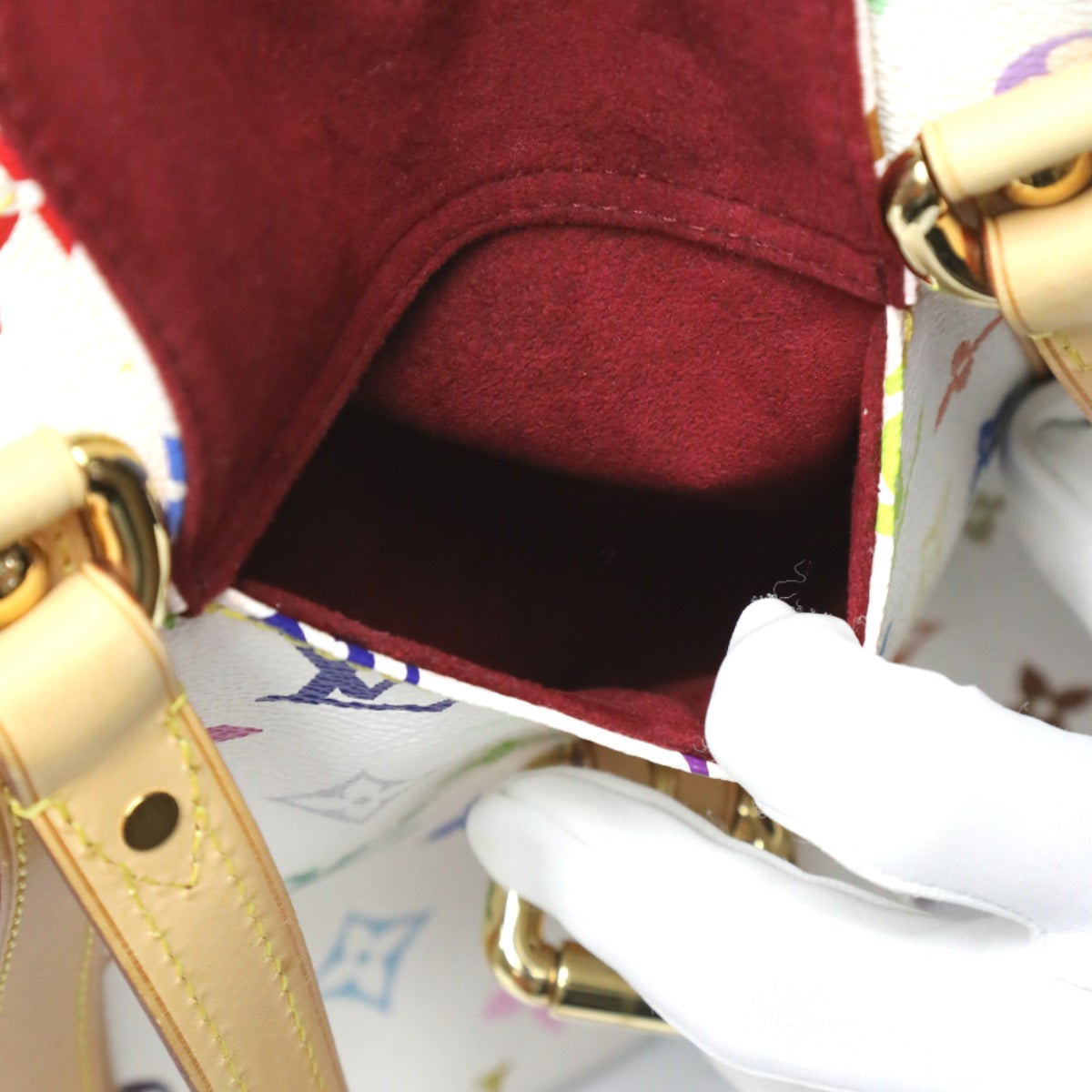 LOUIS VUITTON Handbag M40094 Monogram multicolor Bron Handbag Monogram Aurelia MM Women Used
