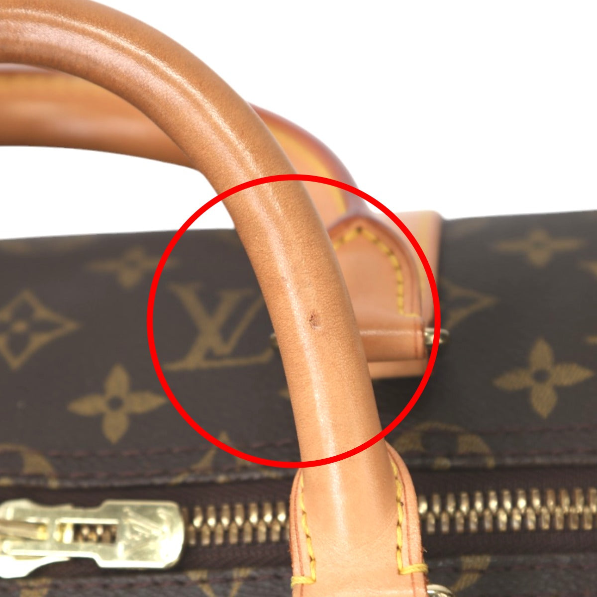LOUIS VUITTON Boston Duffel bag M41416 Monogram canvas Brown Monogram Keepall ・bandouliere 50