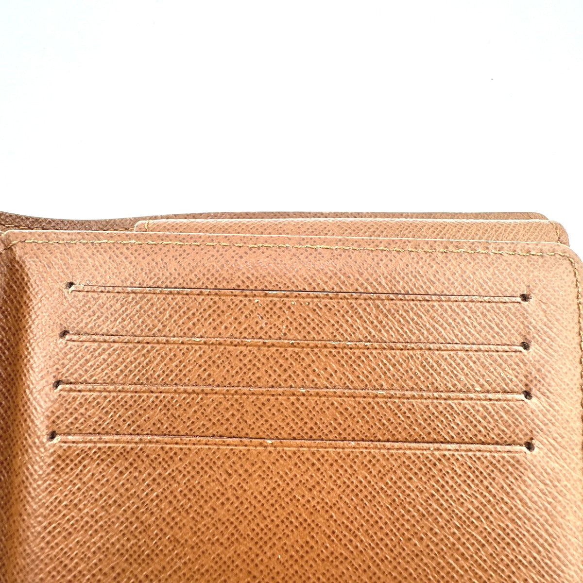 LOUIS VUITTON Bifold Wallet M60026 Monogram canvas Brown Monogram Portefeuille Florin