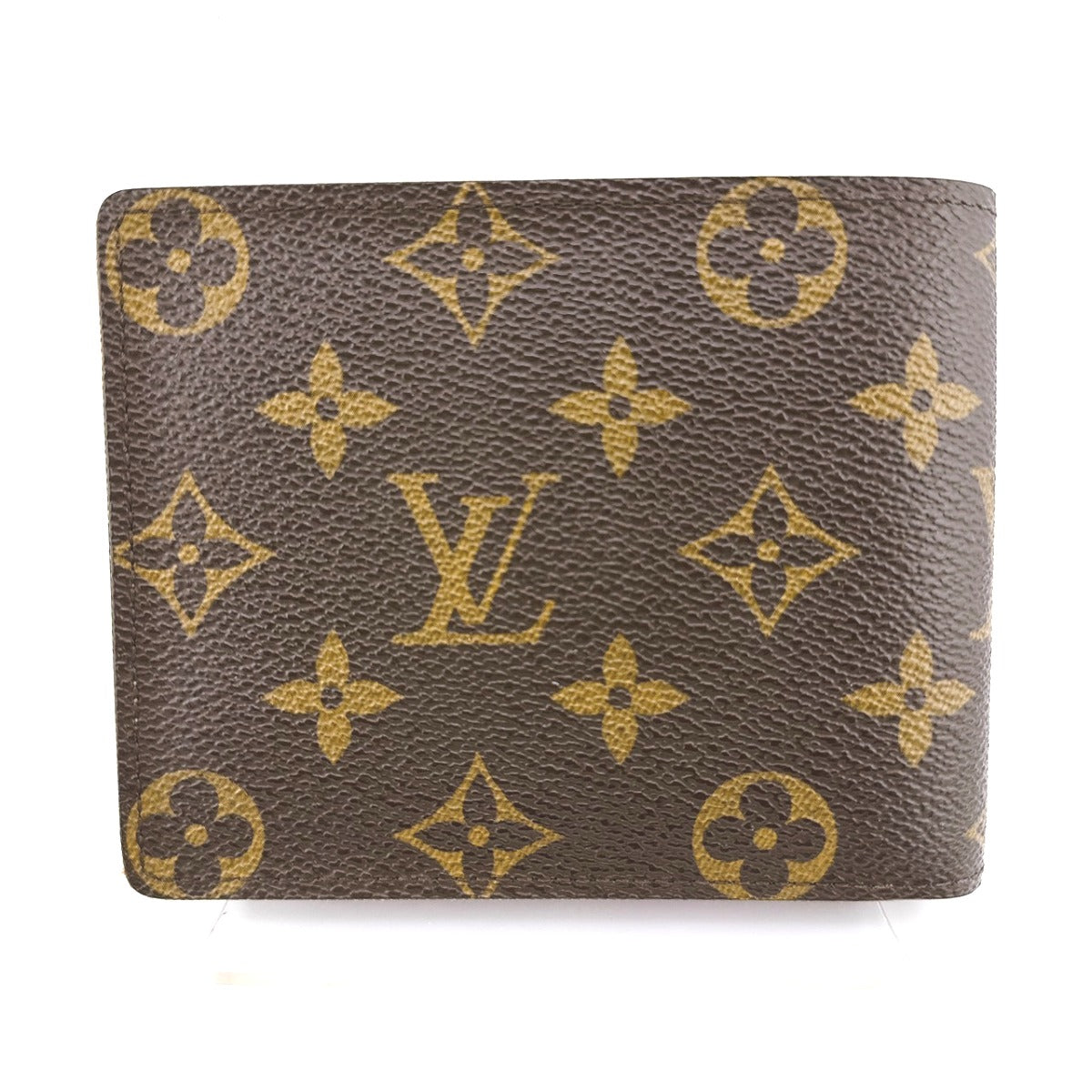 LOUIS VUITTON Bifold Wallet M60026 Monogram canvas Brown Monogram Portefeuille Florin