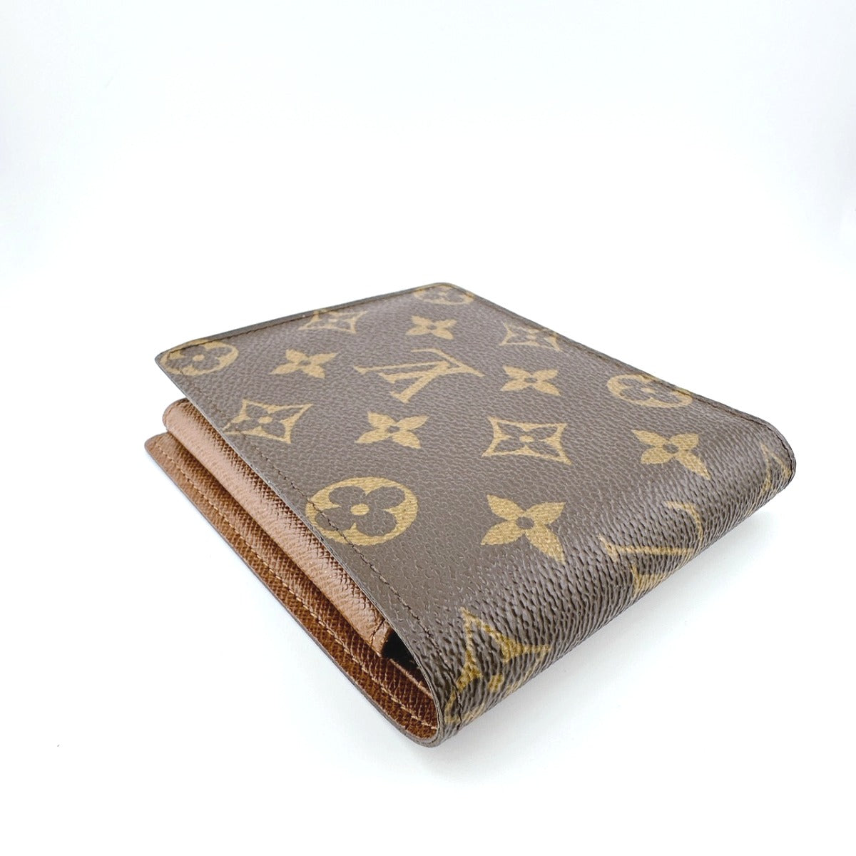 LOUIS VUITTON Bifold Wallet M60026 Monogram canvas Brown Monogram Portefeuille Florin
