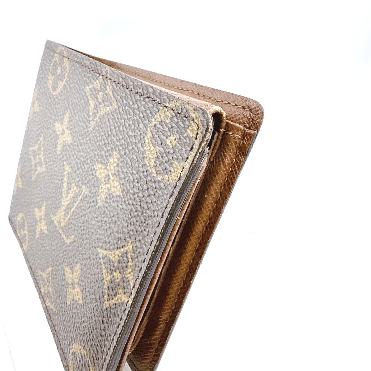 LOUIS VUITTON Bifold Wallet M60026 Monogram canvas Brown Monogram Portefeuille Florin