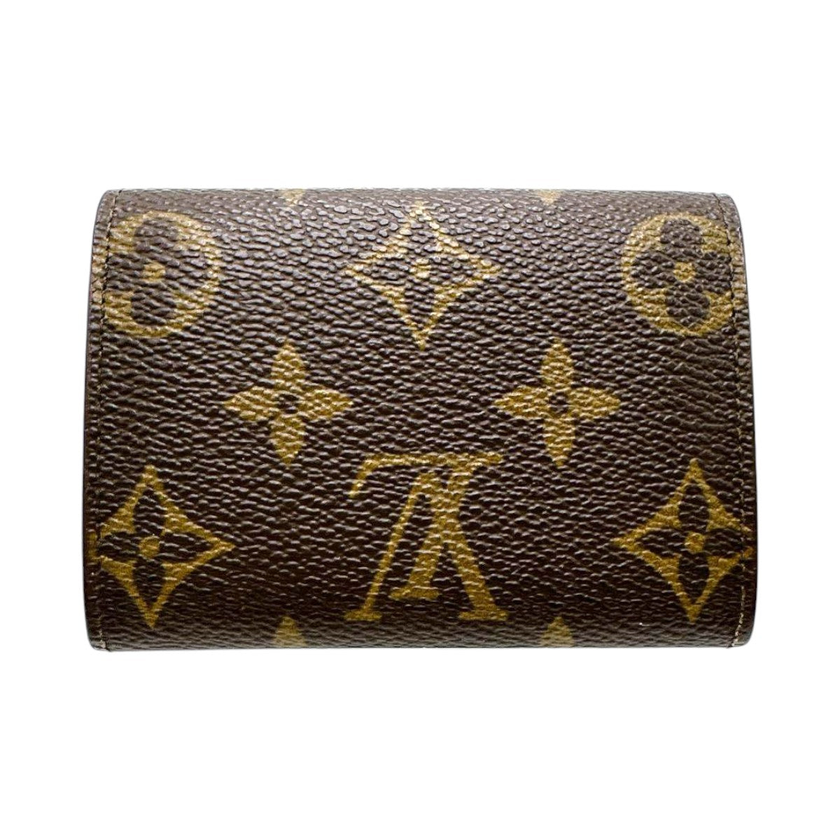 LOUIS VUITTON Coin case M61930 Monogram canvas Brown Monogram Portonet Plat
