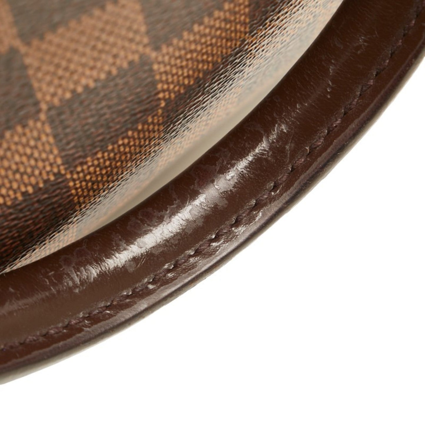 Louis Vuitton Damier  Damier Canvas Pvc Leather Handbag