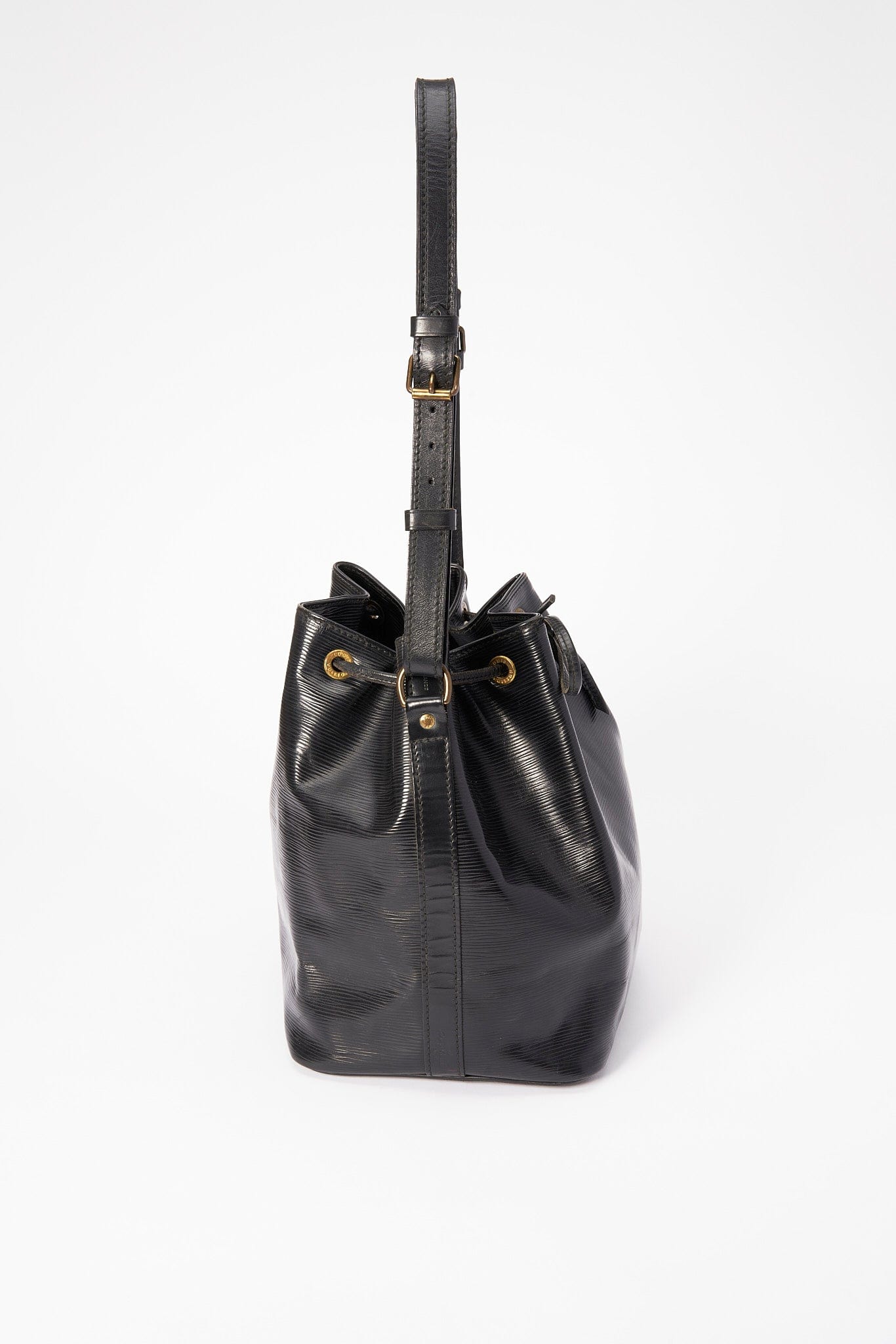 Louis Vuitton Epi Leather Petit Noé Bag - Black