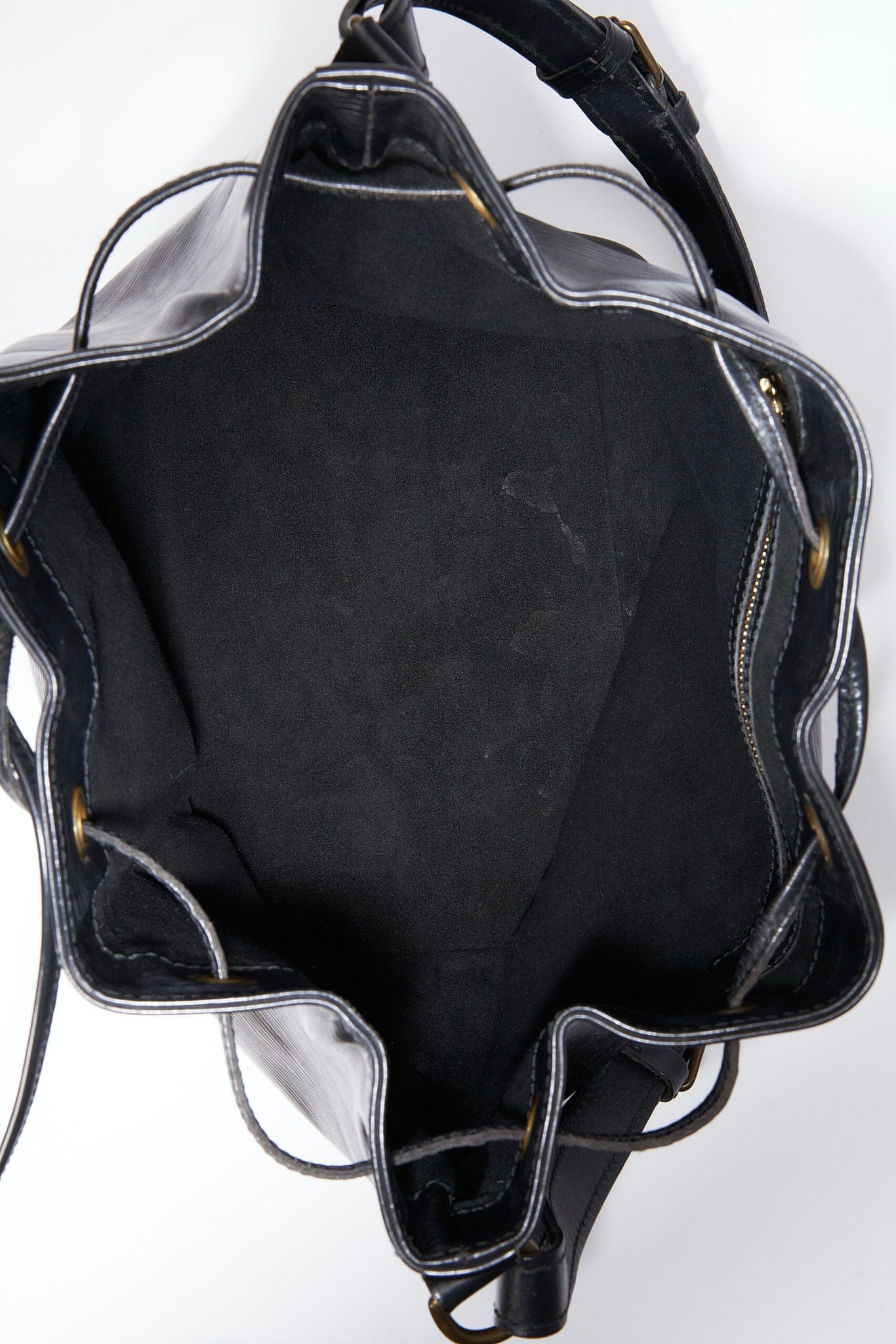 Louis Vuitton Epi Leather Petit Noé Bag - Black