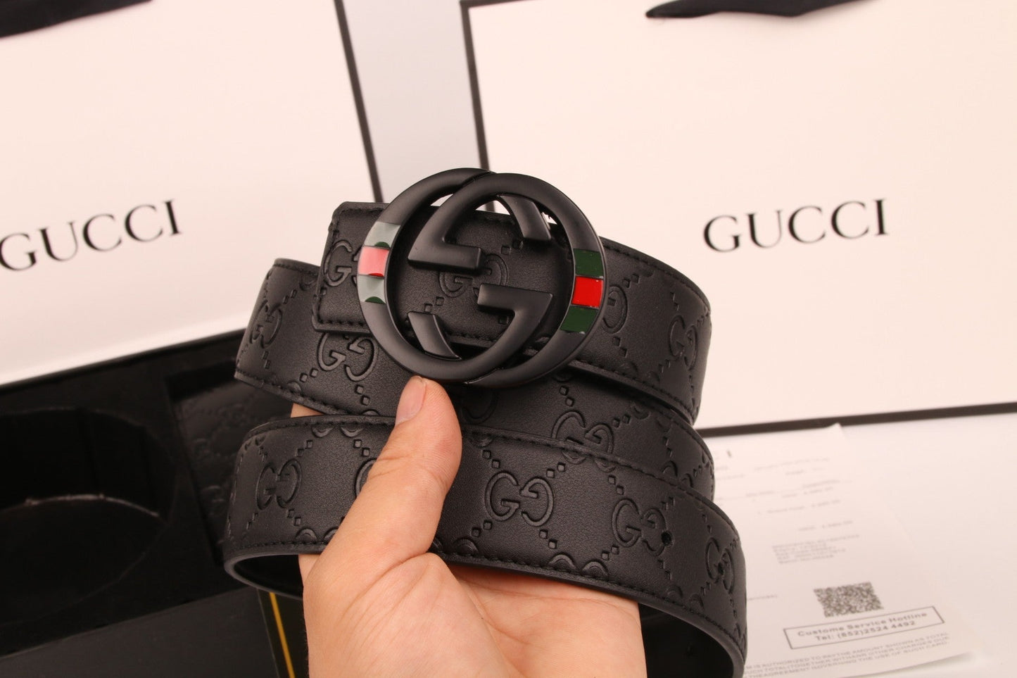 Gucci Belt and Wallet Set