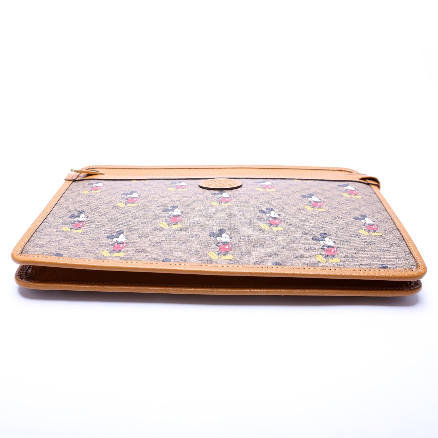 Gucci X Disney GG Supreme Mickey Mouse Zip Pouch