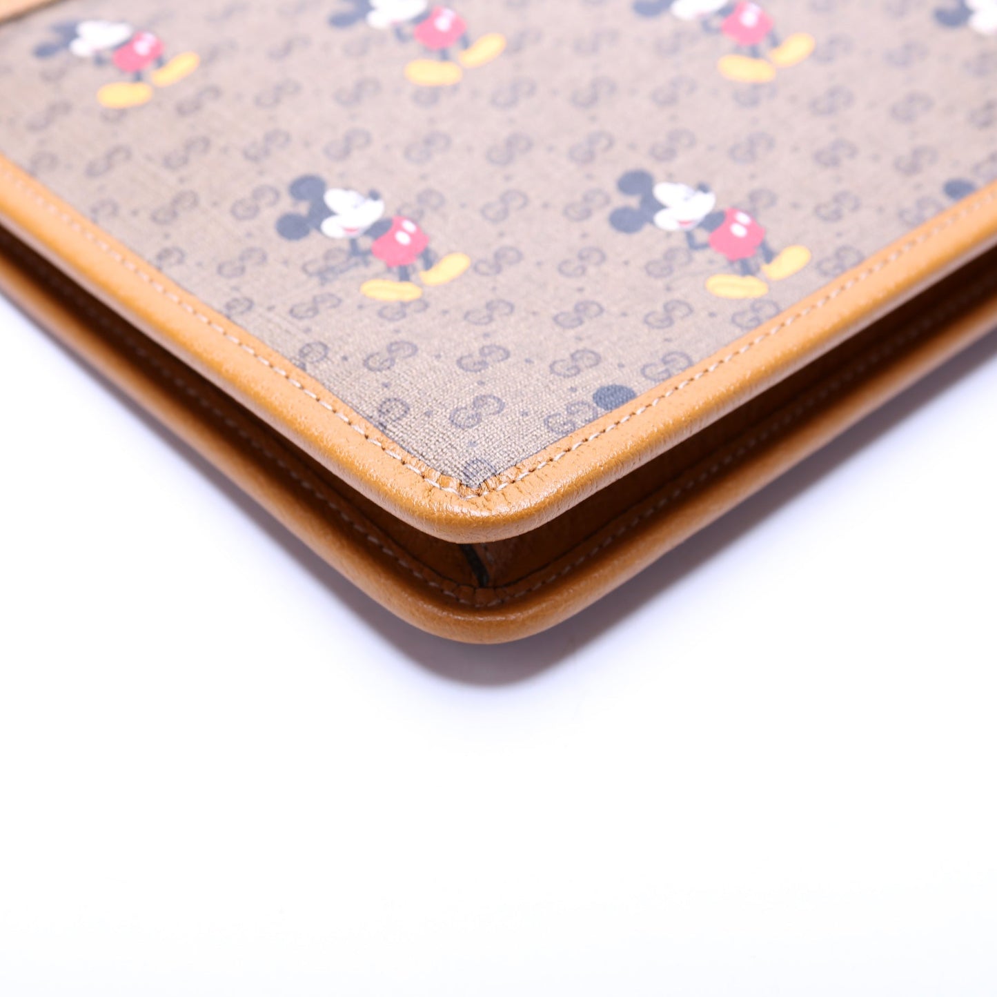 Gucci X Disney GG Supreme Mickey Mouse Zip Pouch