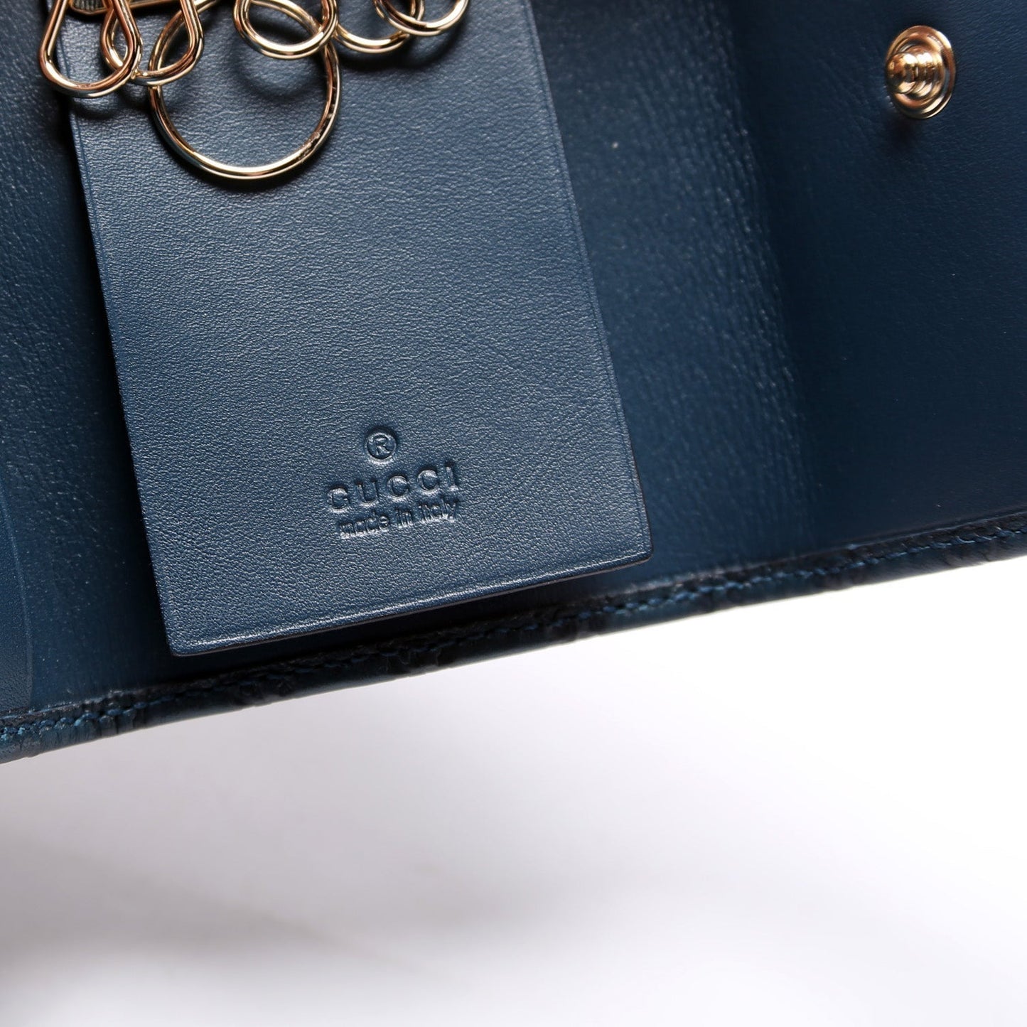 Guccissima Mini Key Pouch