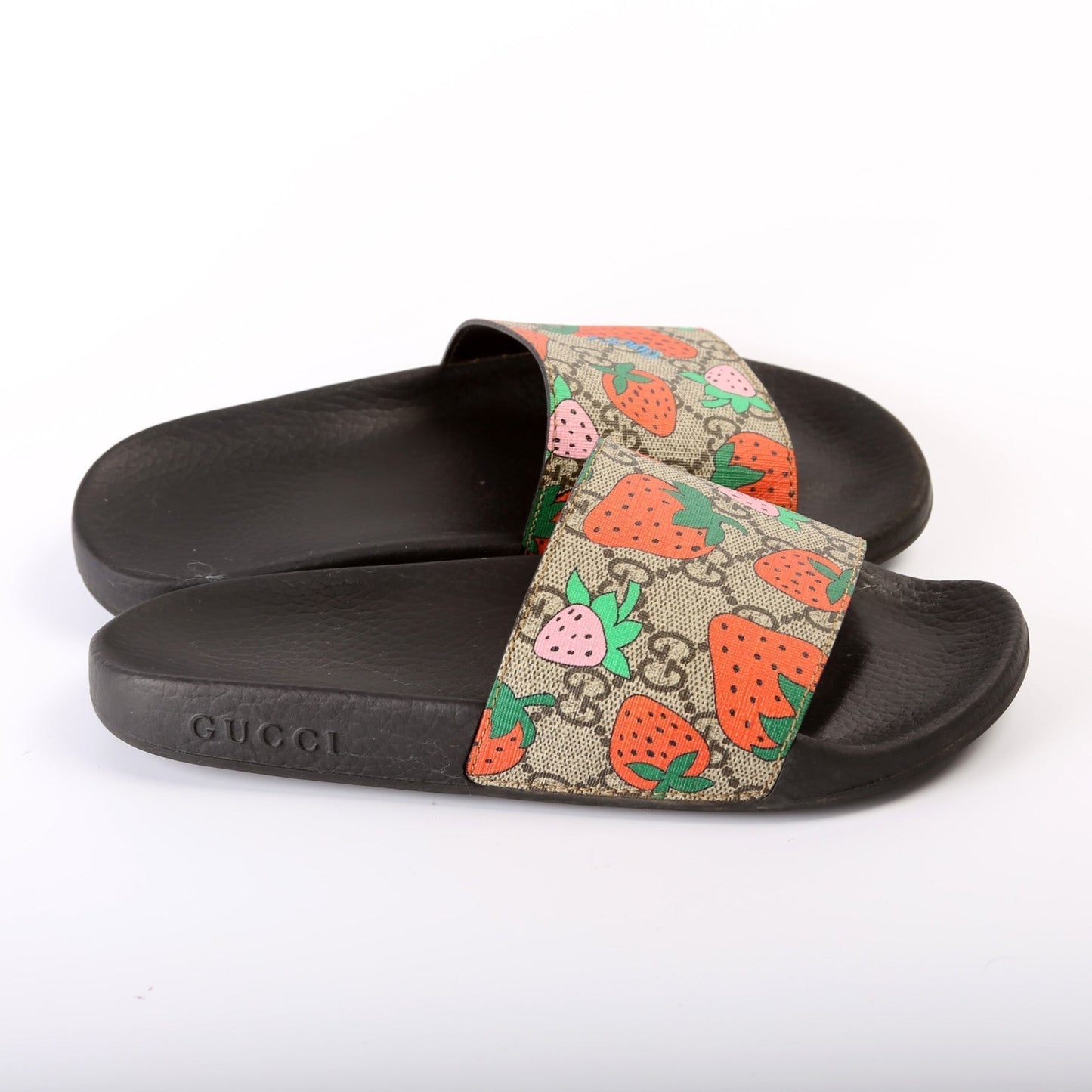 Gucci Strawberry Slides Size 37