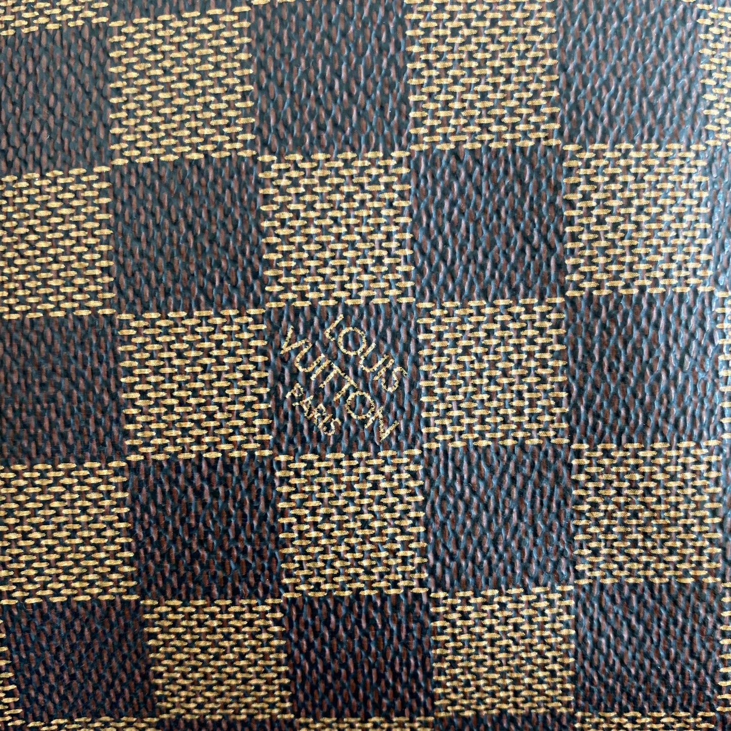 Louis Vuitton Brown Leather Geronimos clutch bag