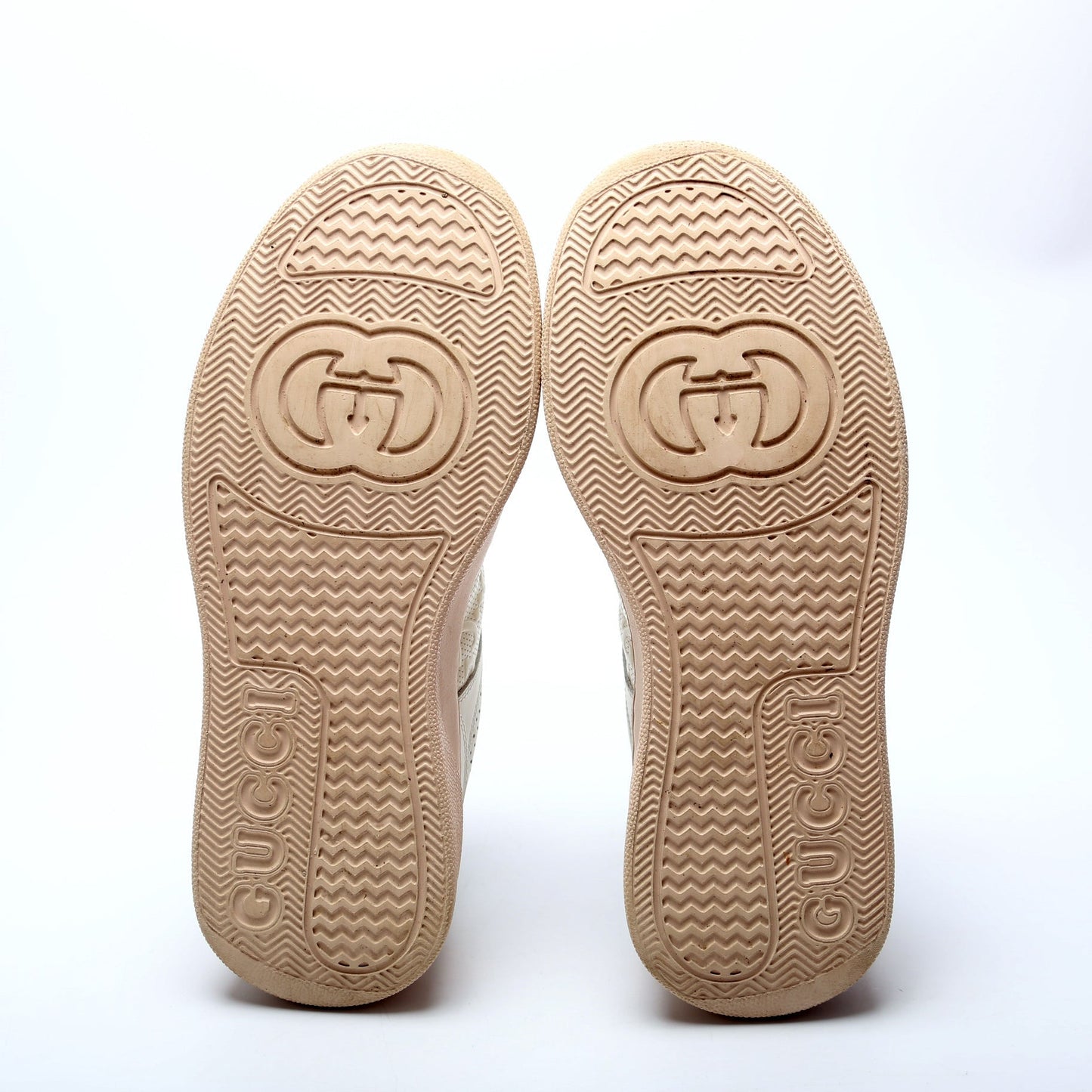 Gucci Embossed Leather Sneakers Size 39