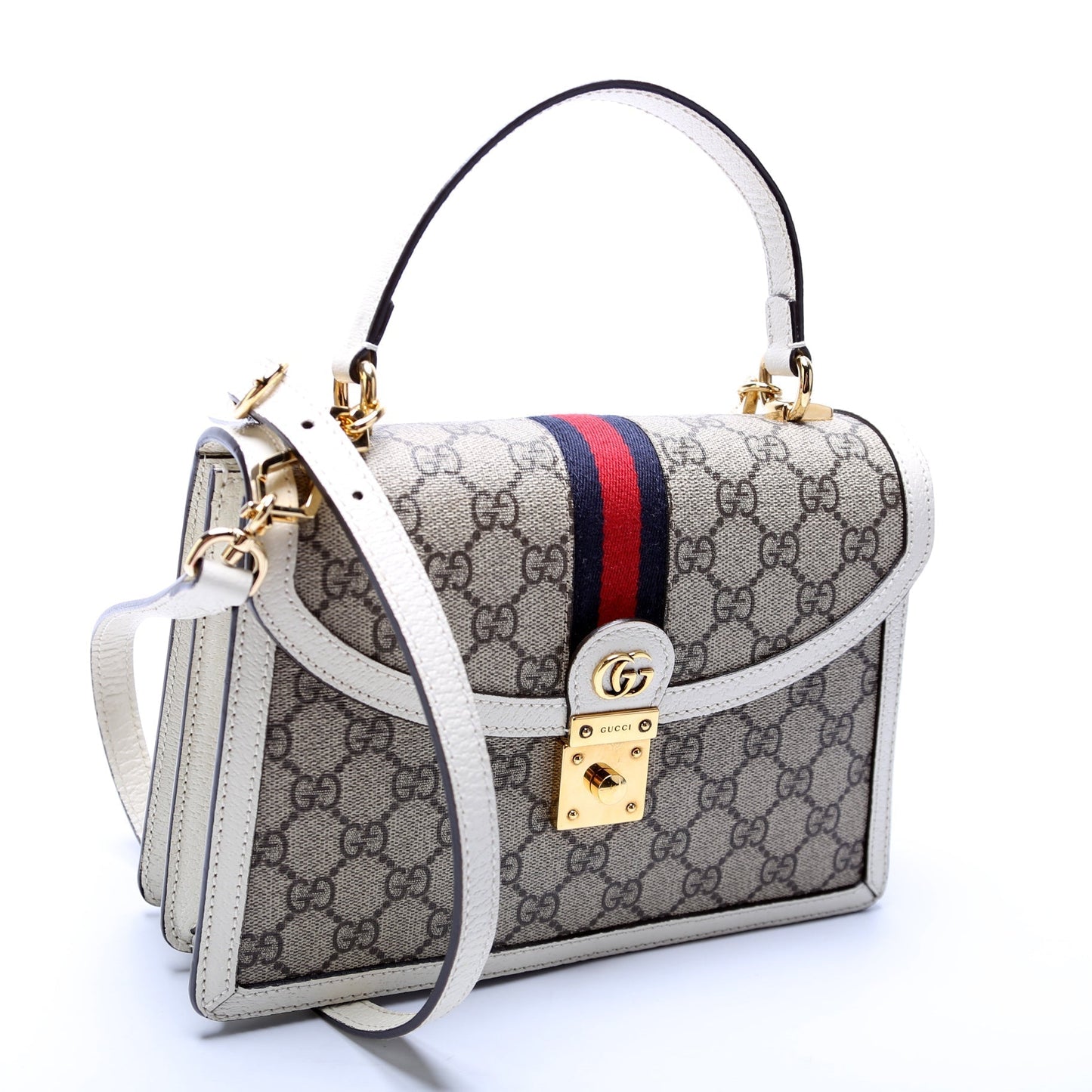 Gucci Supreme Ophidia Small Top Handle Bag 651055