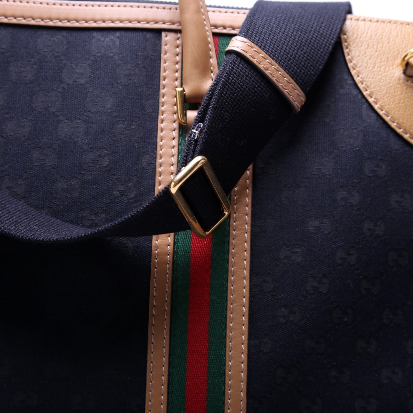 Gucci Canvas Large Duffle Bag 715773
