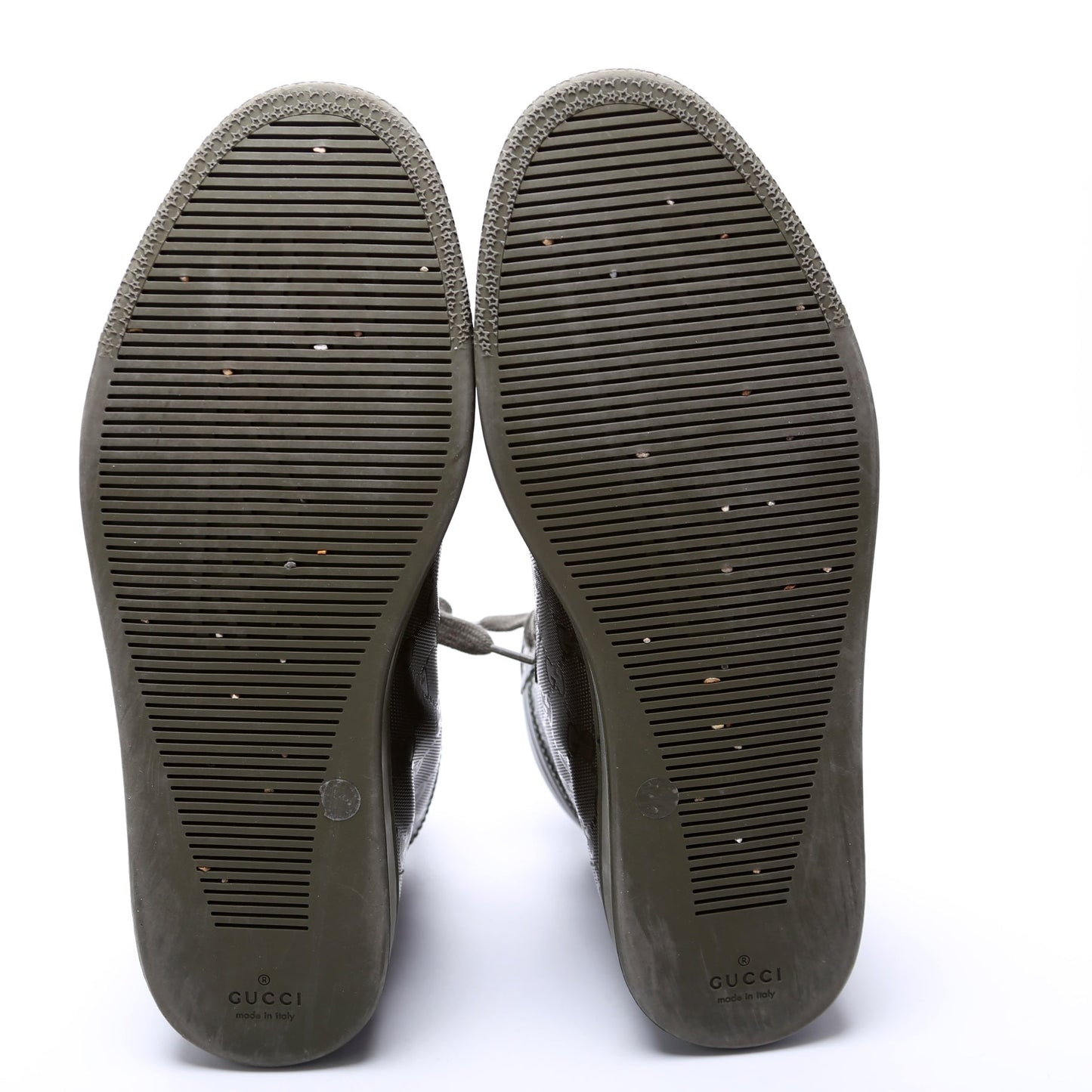 Gucci Imprime Interlocking G Hightop Sneakers Mens Size 7