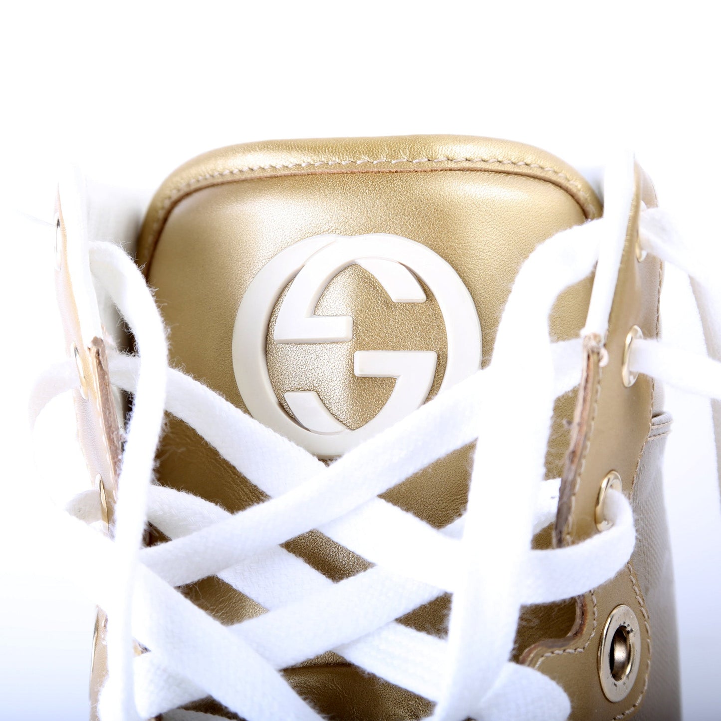 Gucci Imprime Interlocking G Hightop Sneakers Men's Size 7