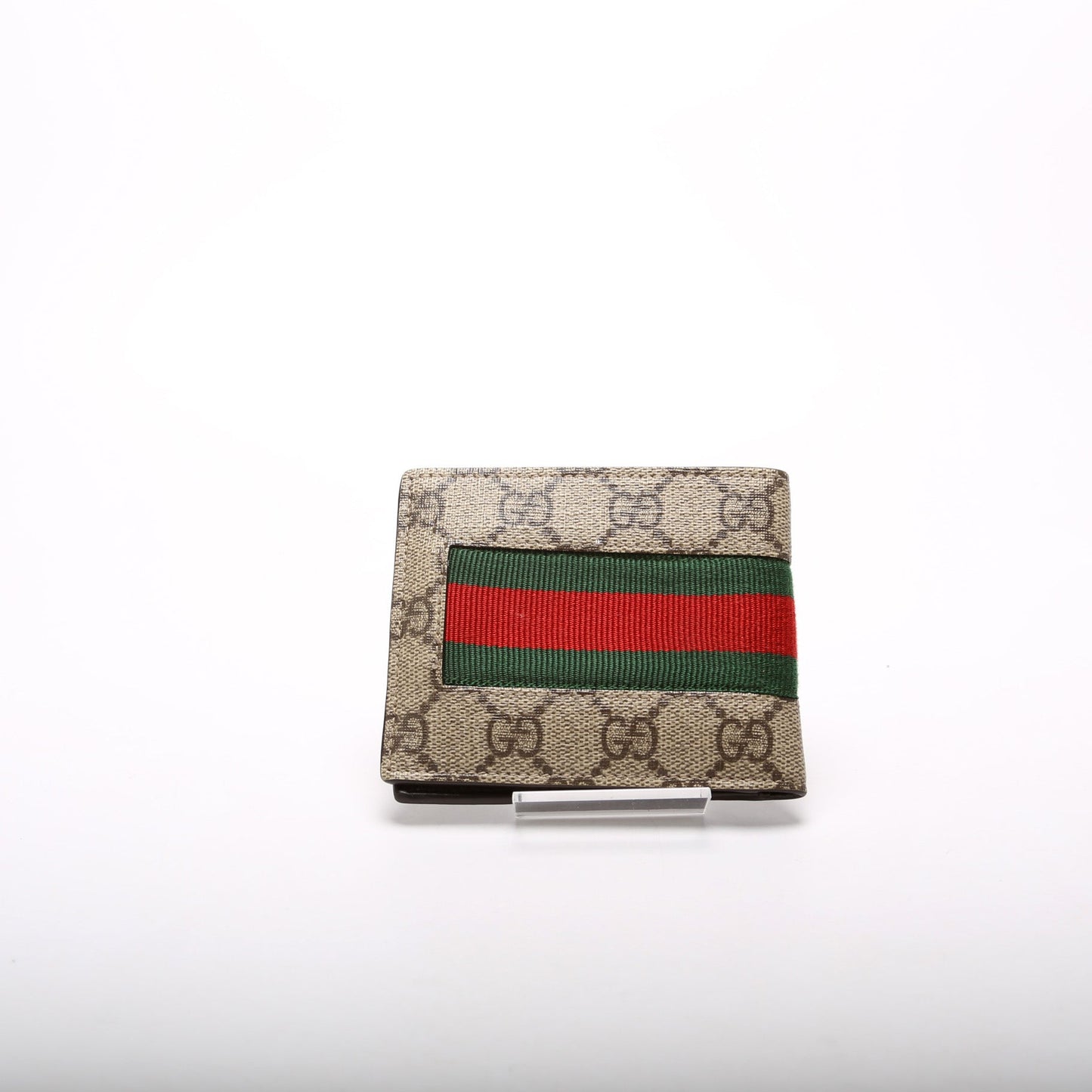 Gucci Supreme Web Bee Wallet 408827