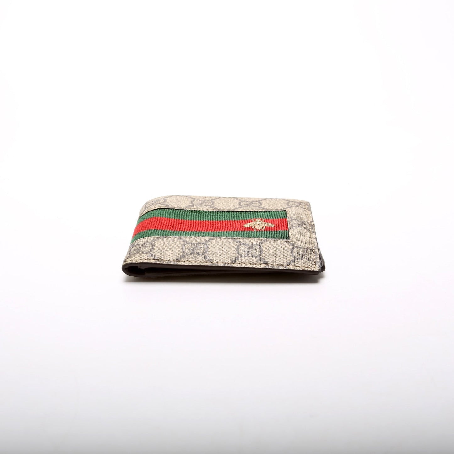 Gucci Supreme Web Bee Wallet 408827