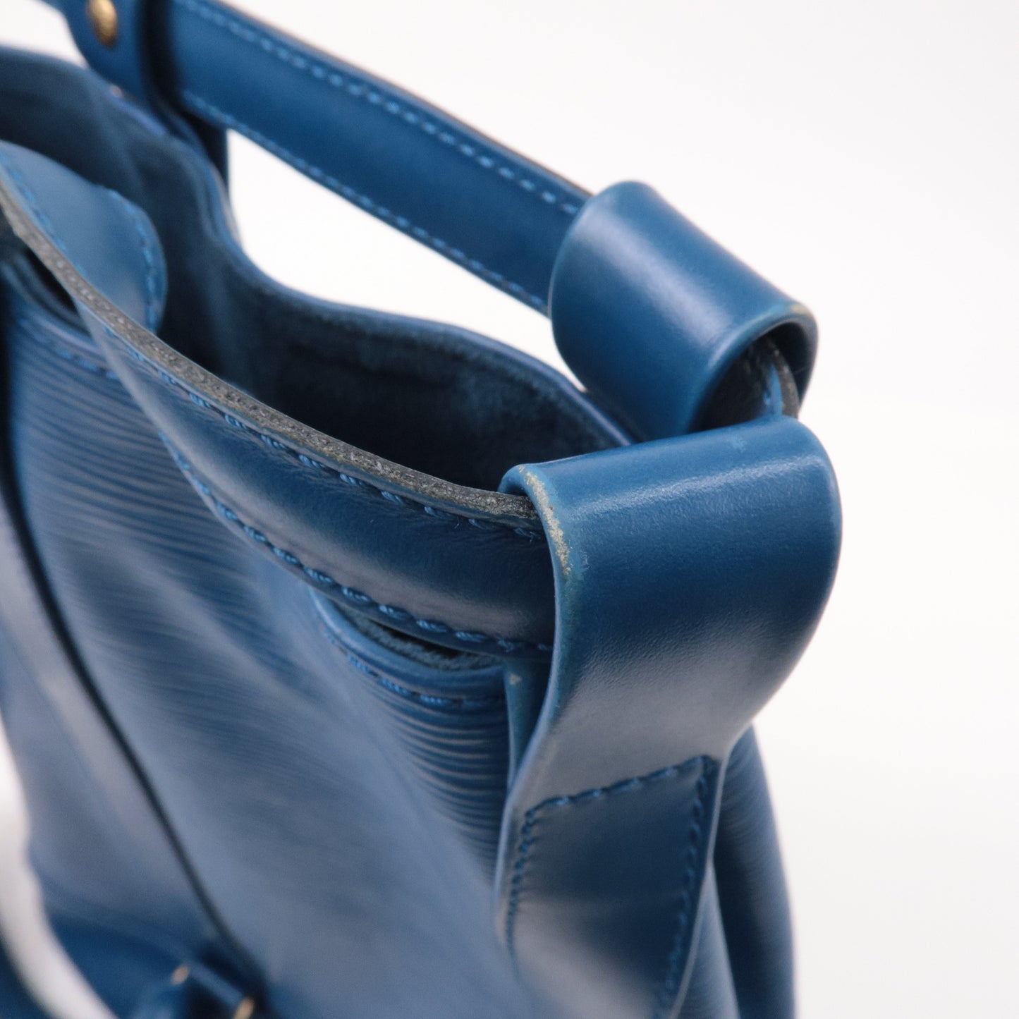 Louis Vuitton Epi Randonnee PM Laundry Bag Toledo Blue M52355